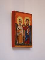 Christ and Saint Menas, view 1
