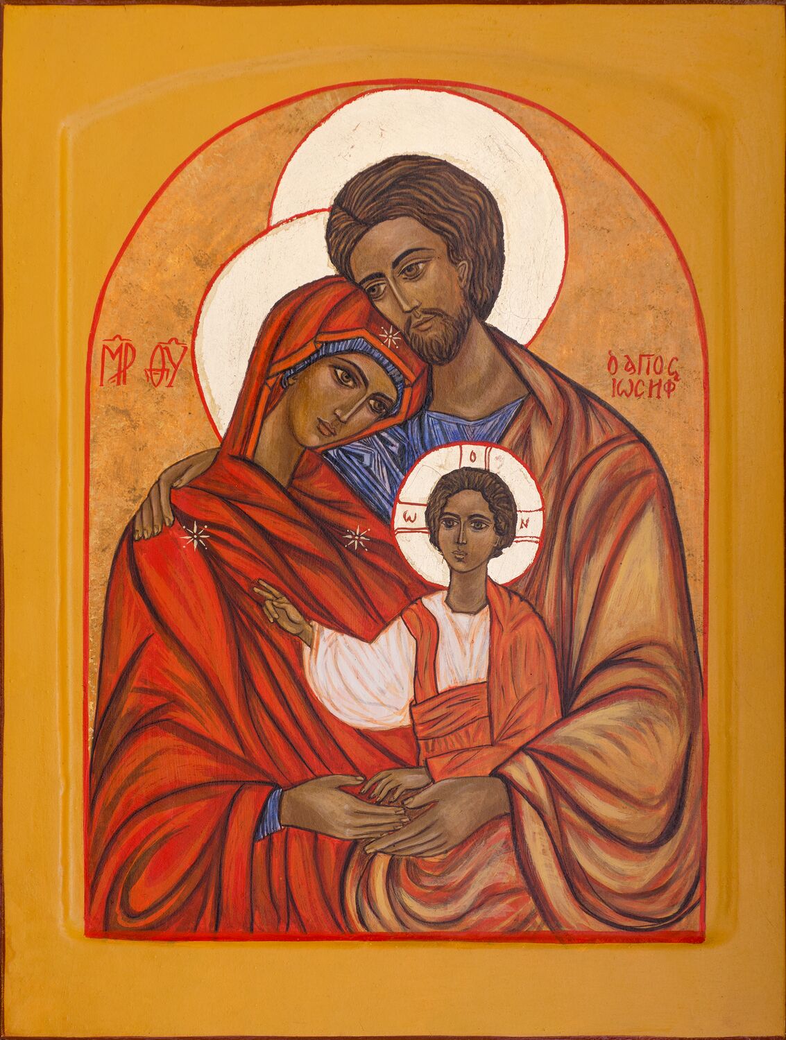 Icon of the Holy Family after Sister Marie-Paul Farran